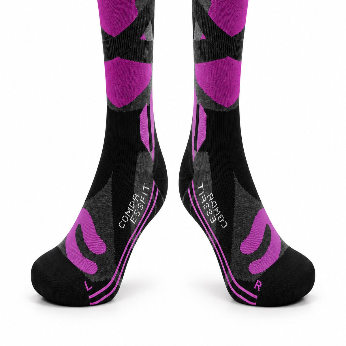 DWZ05 | Long Ski Socks | Breathable Knit and Graduated Compression