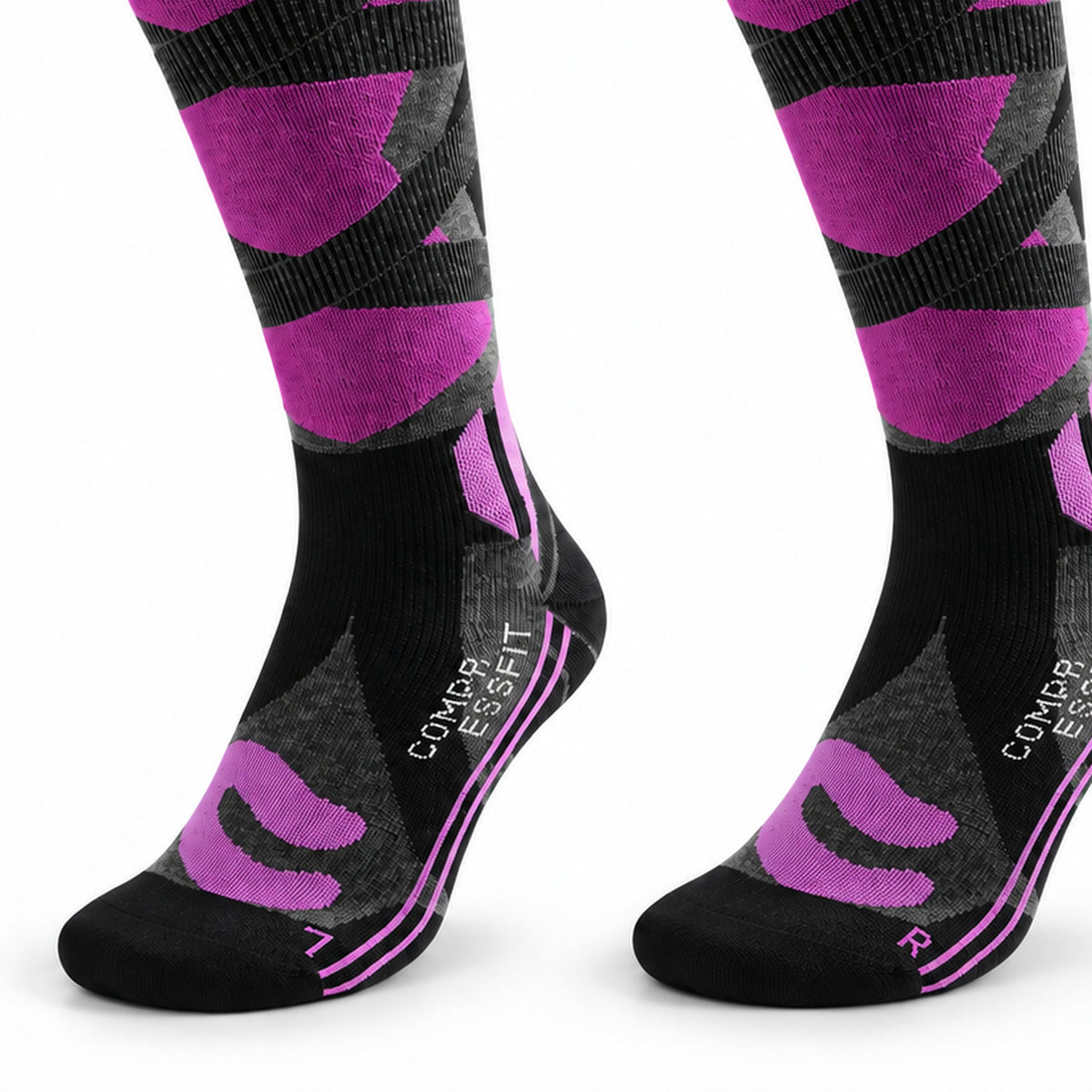 DWZ05 | Long Ski Socks | Breathable Knit and Graduated Compression