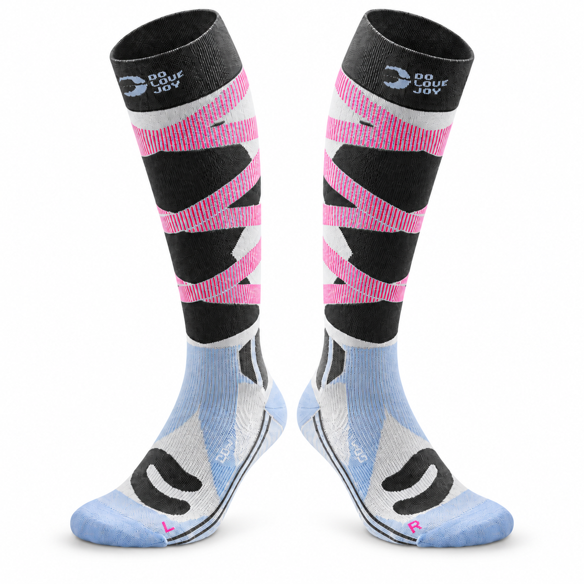DWZ05 | Long Ski Socks | Breathable Knit and Graduated Compression
