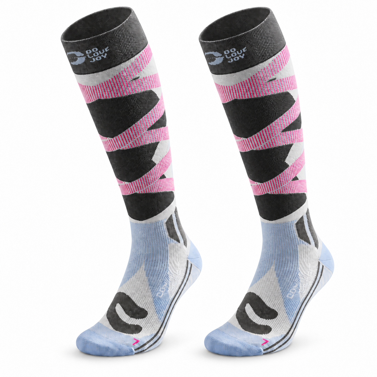 DWZ05 | Long Ski Socks | Breathable Knit and Graduated Compression