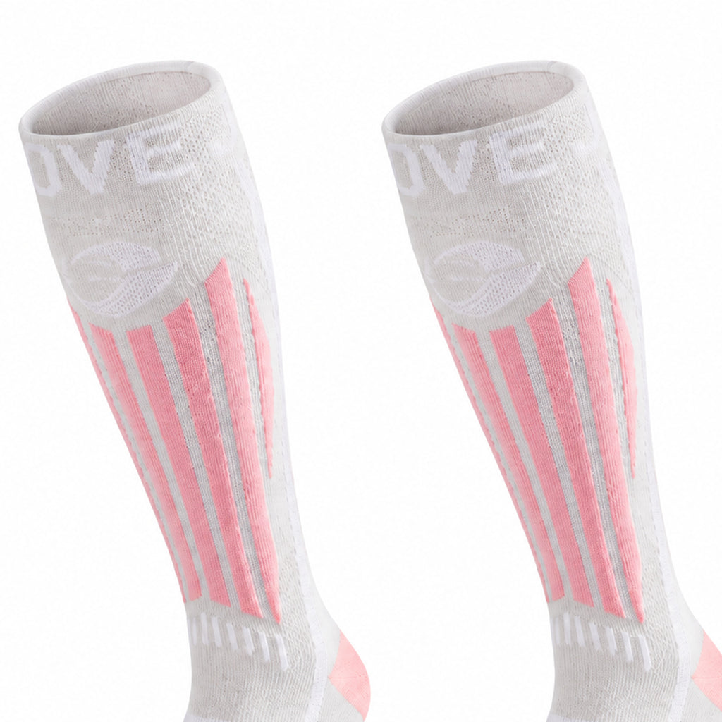 DWZ20 | Wool Blend Ski Socks | Zoned Cushioning and Graduated Compression