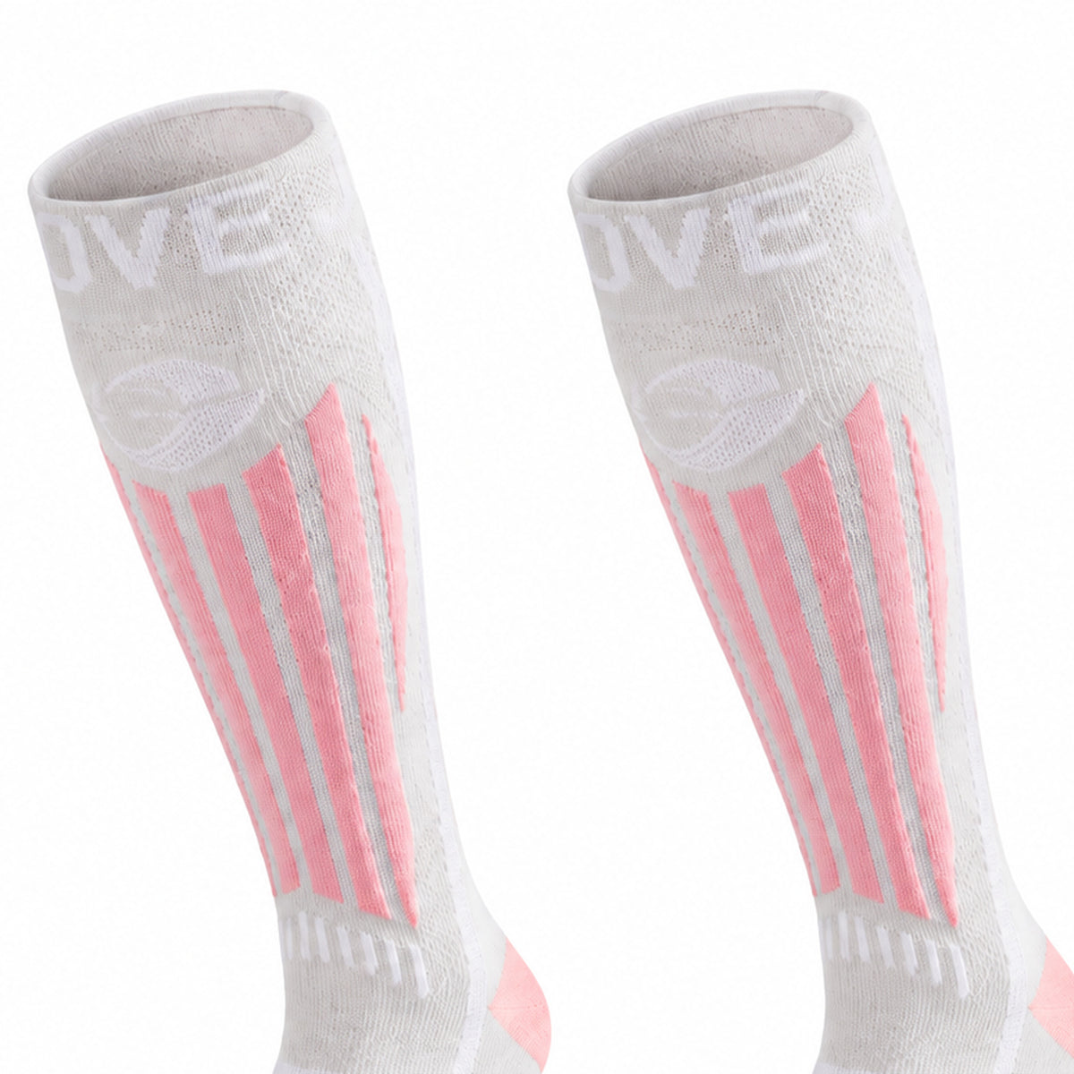 DWZ20 | Wool Blend Ski Socks | Zoned Cushioning and Graduated Compression