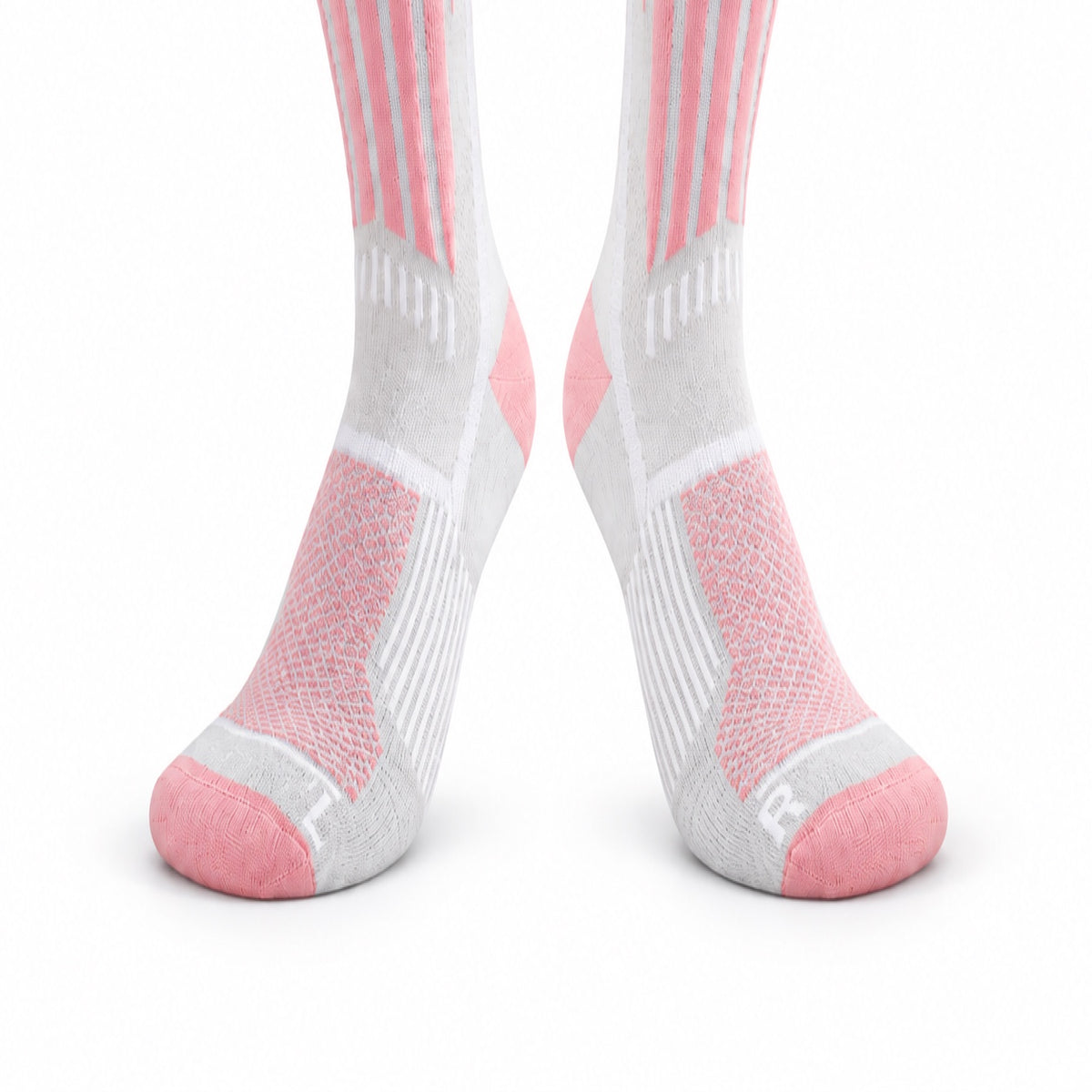 DWZ20 | Wool Blend Ski Socks | Zoned Cushioning and Graduated Compression