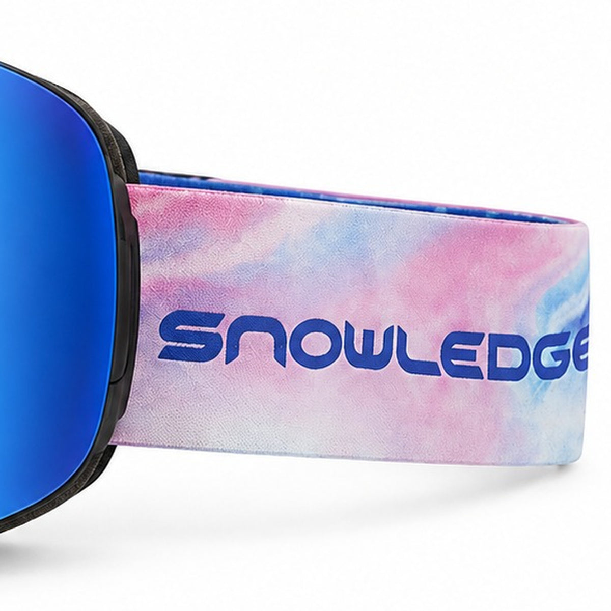 HB-197B | Ski Goggles | Magnetic Cylindrical Lens, Frameless Design | Skiing and Snowboarding